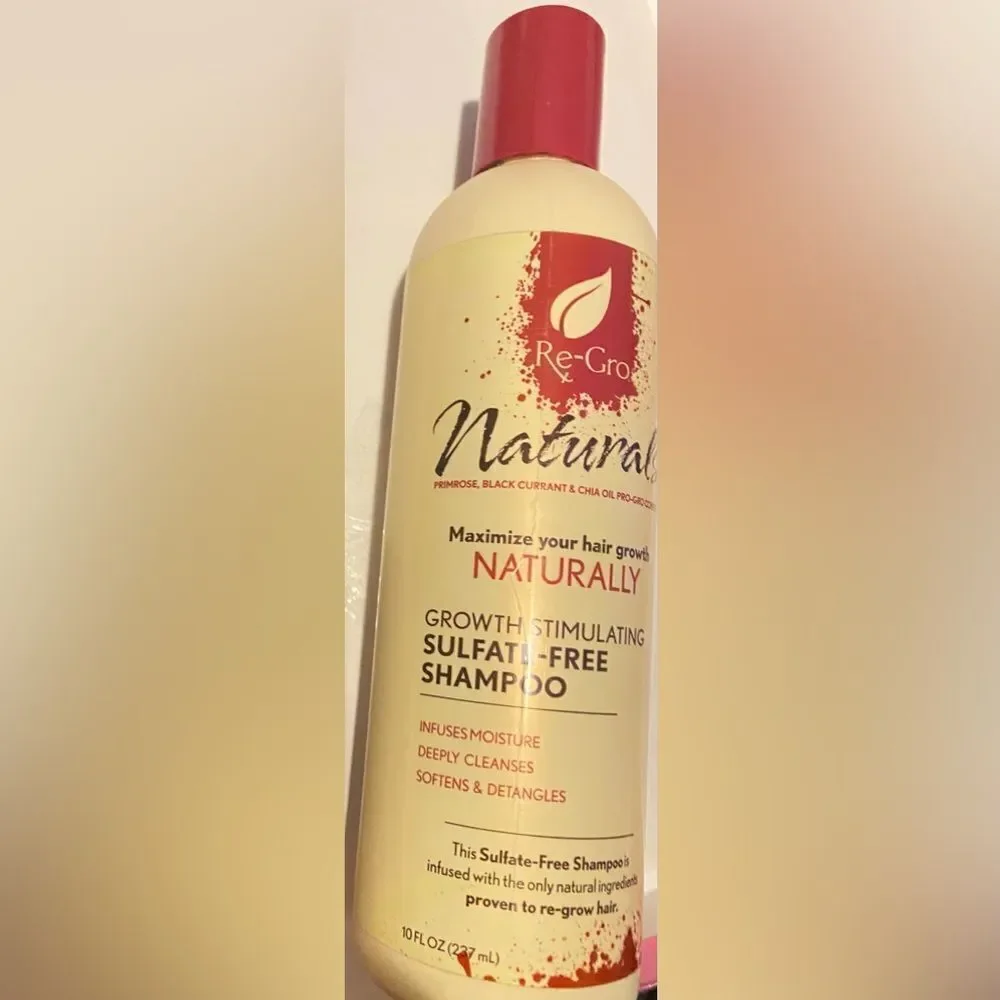 💥 Empress Re-Gro Naturals Growth Stimulating Sulfate-Free Shampoo 10oz